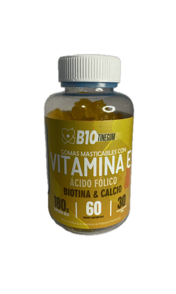 GOMAS VITAMINA E ACIDO FOLICO